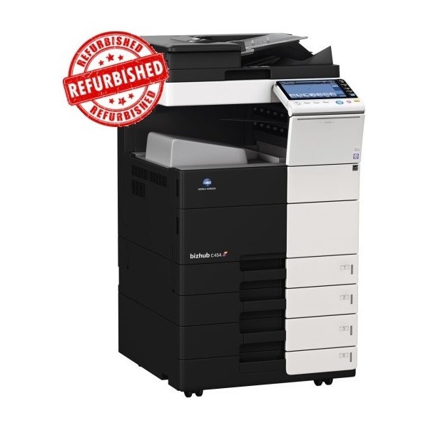 KONICA MINOLTA BIZHUB C454e με βάση και DUAL SCAN ADF